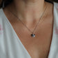 18k Panda Face Pendant. 18k WG Diamond 3D Diamond Head Necklace