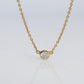 Vintage Tiffany Co Necklace Elsa Peretti Diamond by the Yard 0.12ct Solitaire 1P