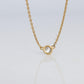 Vintage Tiffany Co Necklace Elsa Peretti Diamond by the Yard 0.12ct Solitaire 1P