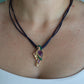 18k Parrot Colorful Pendant, Necklace Brooch. Diamond Ruby Onyx Amethyst Bird