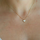 Van Cleef Arpels Sweet Heart Alhambra Necklace Genuine VCA 18k Shell Pendant