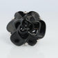 Chanel Camelia Ring. Genuine CHANEL 18k 750 Camelia Onyx Ring. Size 48.