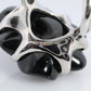 Chanel Camelia Ring. Genuine CHANEL 18k 750 Camelia Onyx Ring. Size 48.
