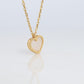 Van Cleef Arpels Sweet Heart Alhambra Necklace Genuine VCA 18k Shell Pendant