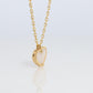 Van Cleef Arpels Sweet Heart Alhambra Necklace Genuine VCA 18k Shell Pendant