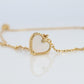 Van Cleef Arpels Sweet Heart Alhambra Necklace Genuine VCA 18k Shell Pendant