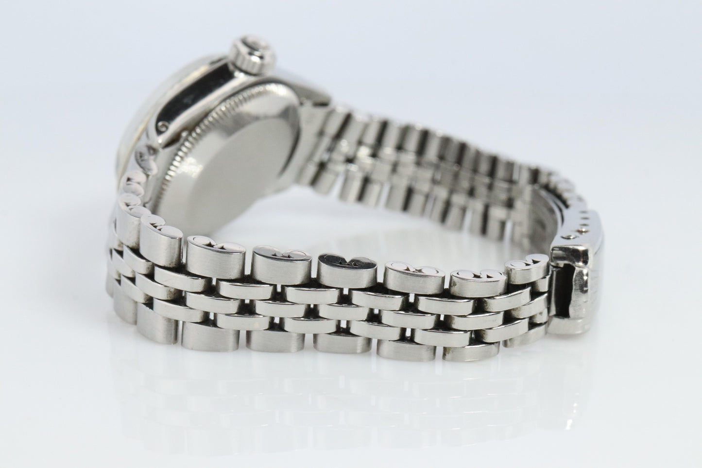 Genuine Rolex 6517 Oyster Perpetual Watch. Ladies ROLEX Automatic WG Bezel.