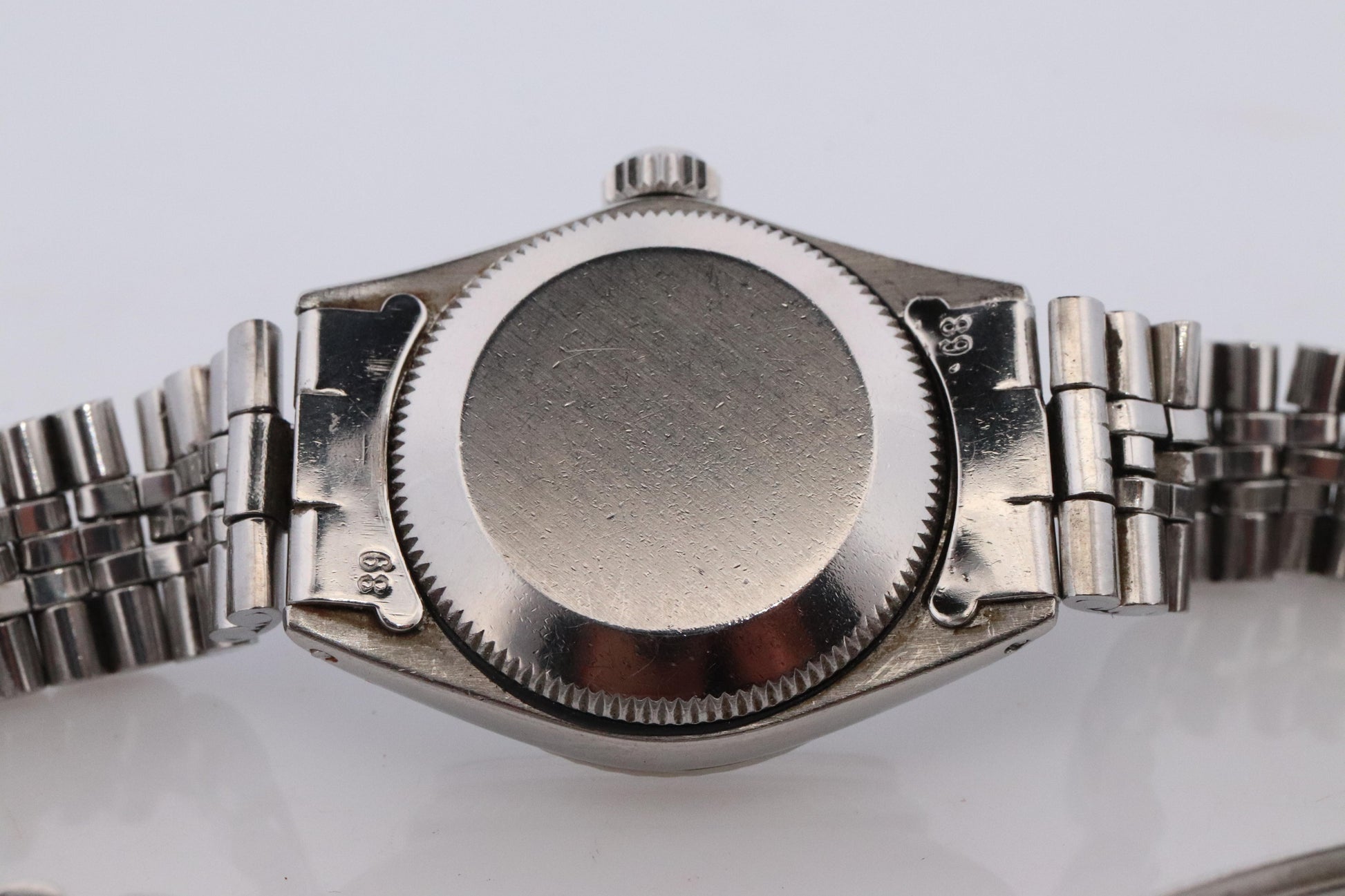 Genuine Rolex 6517 Oyster Perpetual Watch. Ladies ROLEX Automatic WG Bezel.