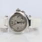 Vintage Cartier PASHA C Automatic 2324. Rare Silver Checkered Dial.