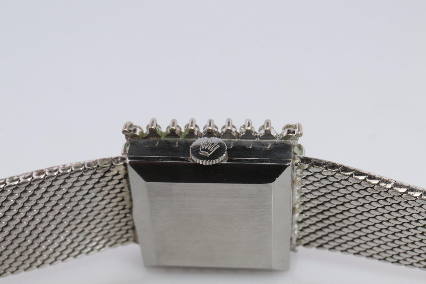 Genuine Rolex Watch. Diamond Bezel Ladies Manual ROLEX 2611 Precision