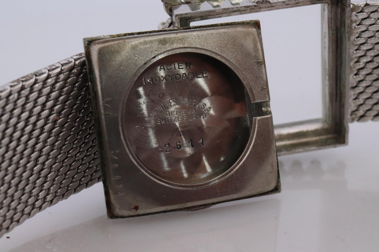 Genuine Rolex Watch. Diamond Bezel Ladies Manual ROLEX 2611 Precision