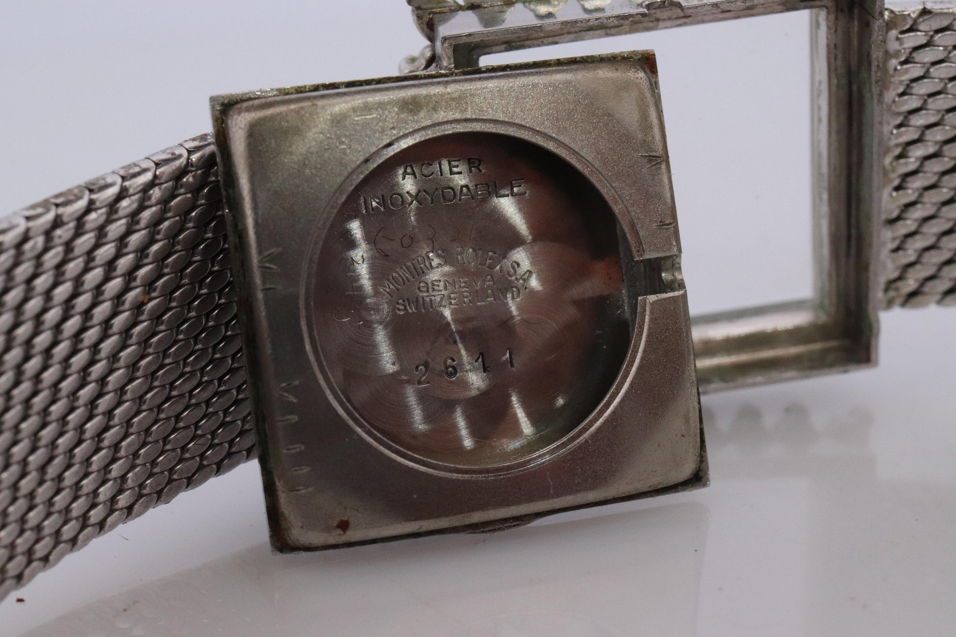 Genuine Rolex Watch. Diamond Bezel Ladies Manual ROLEX 2611 Precision