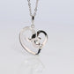 Mikimoto Pendant Sterling Silver. Mikimoto Pearl Heart Pendant Necklace.