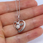 Mikimoto Pendant Sterling Silver. Mikimoto Pearl Heart Pendant Necklace.