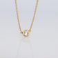 Vintage Tiffany Co Necklace Elsa Peretti Diamond by the Yard 0.23ct Solitaire 1P