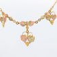 Black Hills Gold Pendant Necklace. 10k 12k Black Hills Station Vine Leaf Cluster