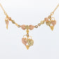 Black Hills Gold Pendant Necklace. 10k 12k Black Hills Station Vine Leaf Cluster