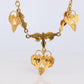 Black Hills Gold Pendant Necklace. 10k 12k Black Hills Station Vine Leaf Cluster