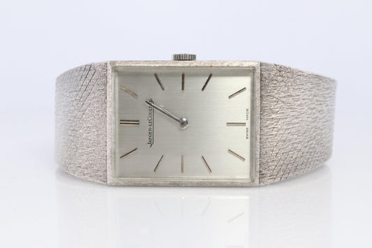 Jaeger Le Coultre Tank Watch. JLC Jager LeCoultre 9009 42 Manual Mens Tank.