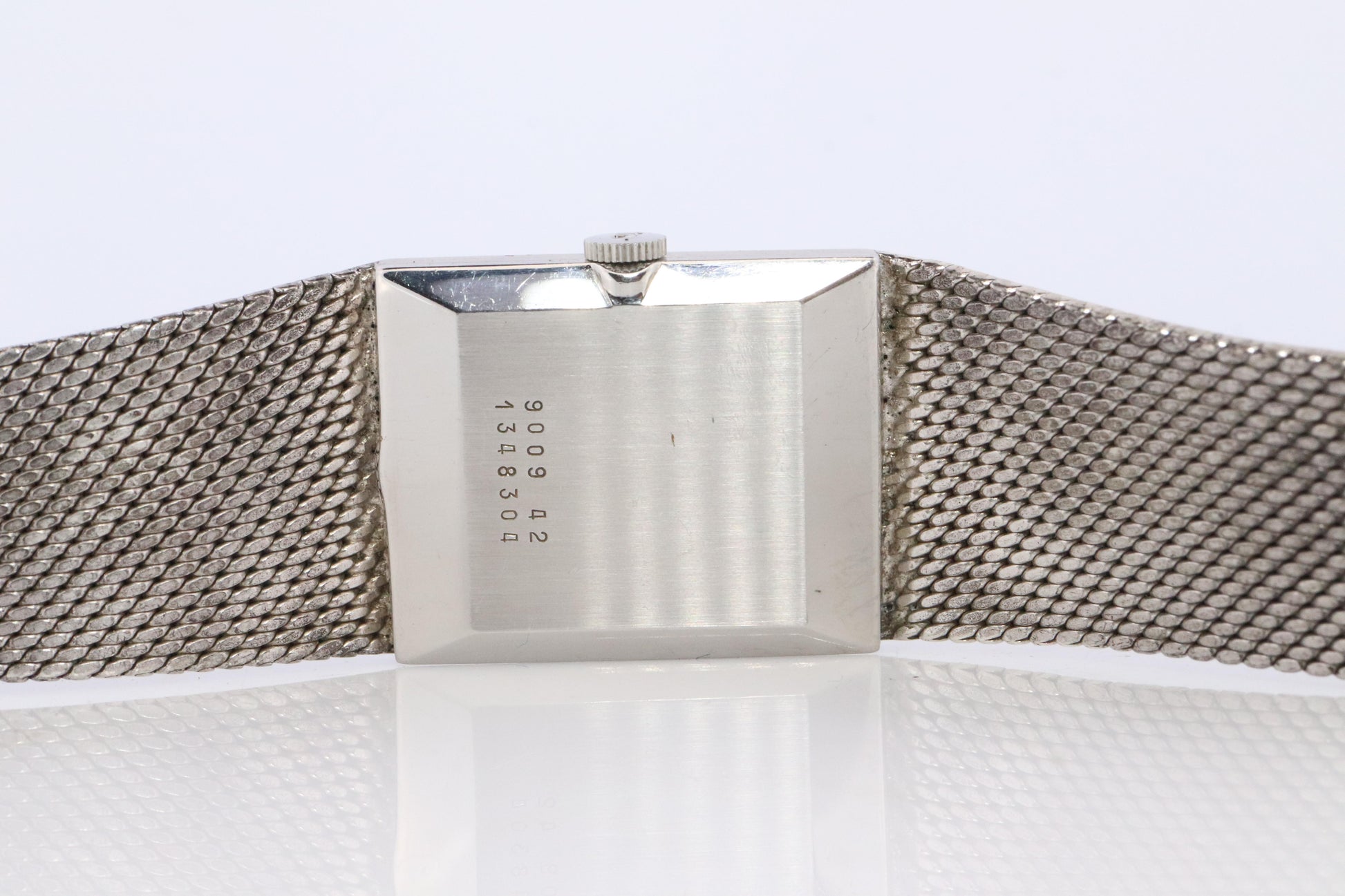 Jaeger Le Coultre Tank Watch. JLC Jager LeCoultre 9009 42 Manual Mens Tank.