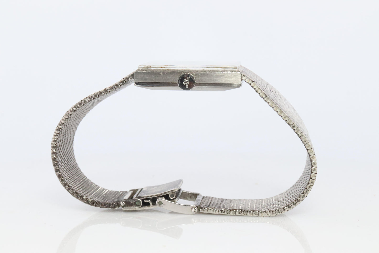 Jaeger Le Coultre Tank Watch. JLC Jager LeCoultre 9009 42 Manual Mens Tank.