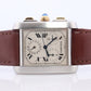 Vintage Cartier Tank Francaise Chronoflex Watch. Cartier 2303 Stainless Steel