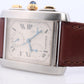 Vintage Cartier Tank Francaise Chronoflex Watch. Cartier 2303 Stainless Steel
