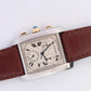 Vintage Cartier Tank Francaise Chronoflex Watch. Cartier 2303 Stainless Steel