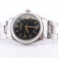ROLEX Watch. Rolex ref. 6646 Rare Black Waffle Dial 1950s Mens Rolex watch.