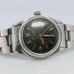ROLEX Watch. Rolex ref. 6646 Rare Black Waffle Dial 1950s Mens Rolex watch.