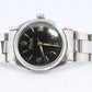 ROLEX Watch. Rolex ref. 6646 Rare Black Waffle Dial 1950s Mens Rolex watch.