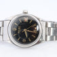 ROLEX Watch. Rolex ref. 6646 Rare Black Waffle Dial 1950s Mens Rolex watch.