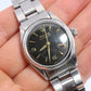 ROLEX Watch. Rolex ref. 6646 Rare Black Waffle Dial 1950s Mens Rolex watch.