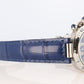 Vintage Cartier PASHA 1352 Chronograph. Rare Blue Dial.