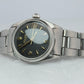 ROLEX Watch. Rolex ref. 6646 Rare Black Waffle Dial 1950s Mens Rolex watch.