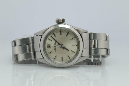 Genuine Rolex 6618 Watch. Ladies ROLEX Oyster Perpetual Automatic Wristwatch.