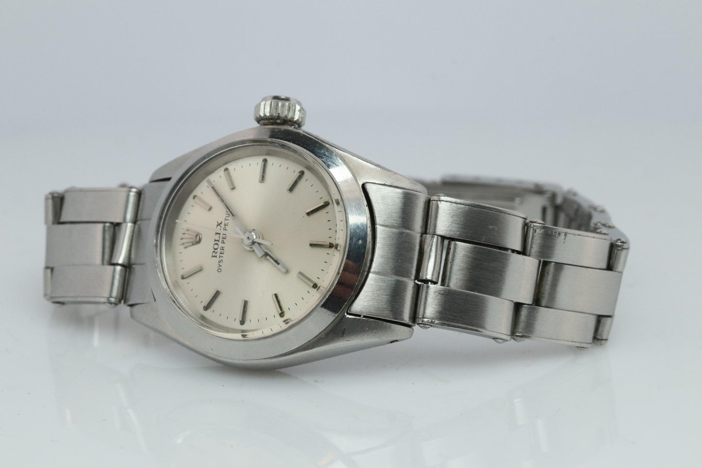 Genuine Rolex 6618 Watch. Ladies ROLEX Oyster Perpetual Automatic Wristwatch.
