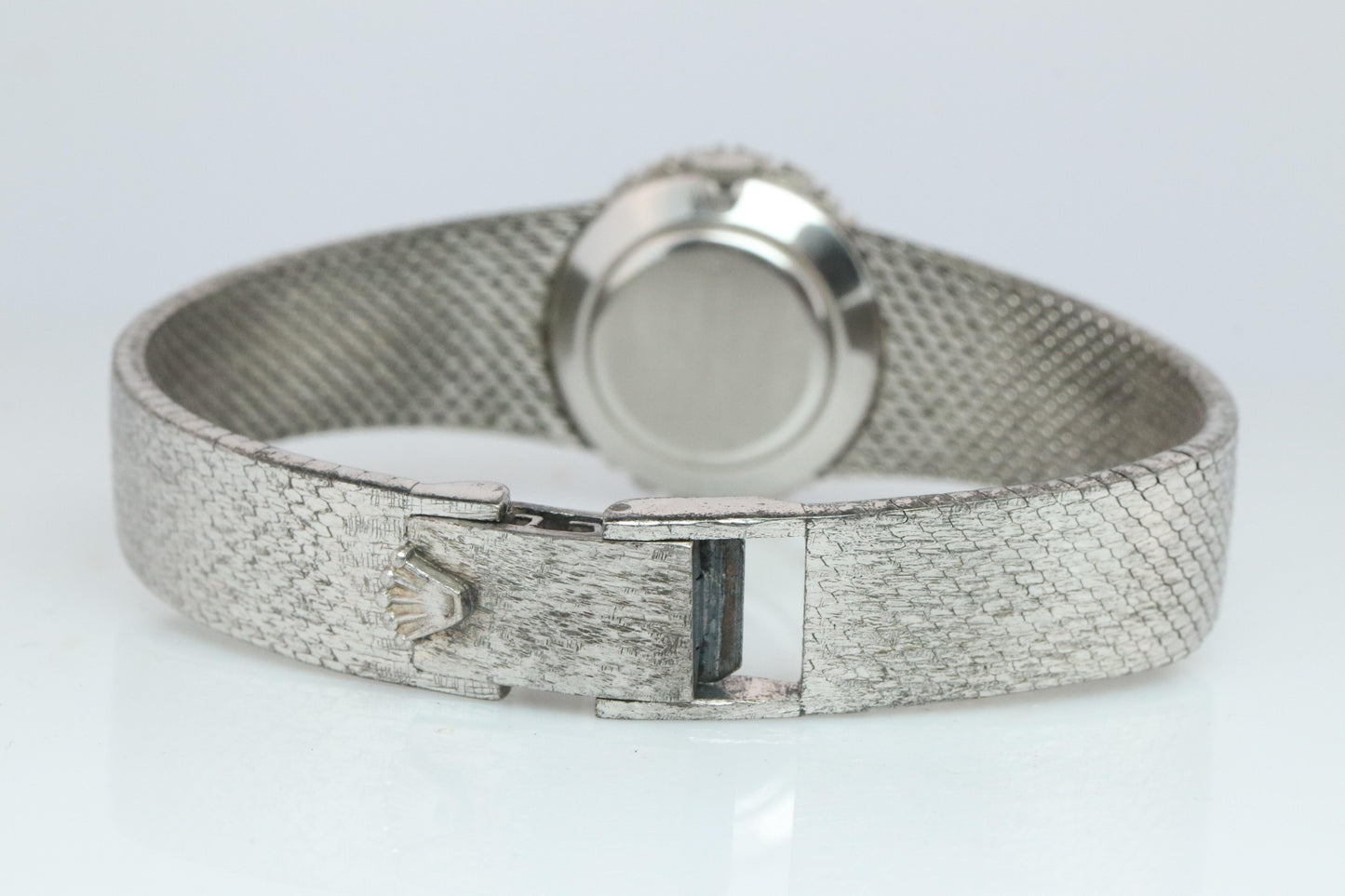 Genuine Diamond Rolex Watch. Ladies 18k Rolex 2191 Manual Watch.