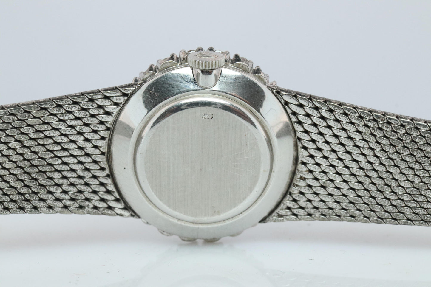 Genuine Diamond Rolex Watch. Ladies 18k Rolex 2191 Manual Watch.