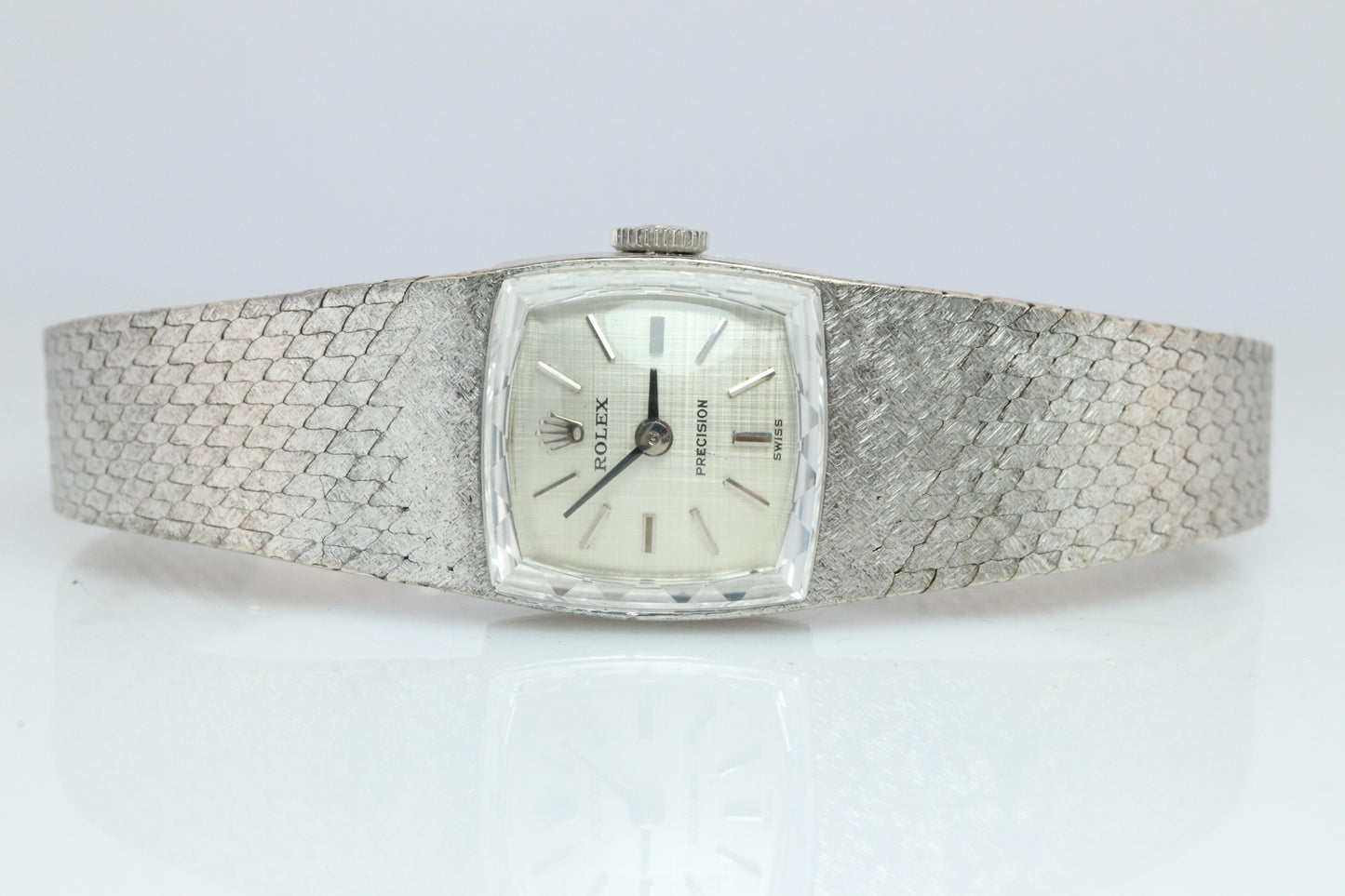 Genuine 18k Rolex Watch. ROLEX Precision 2628 Mechanical Windup. Ladies Rolex