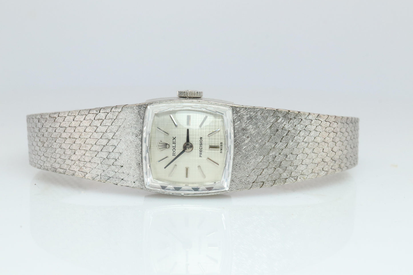 Genuine 18k Rolex Watch. ROLEX Precision 2628 Mechanical Windup. Ladies Rolex