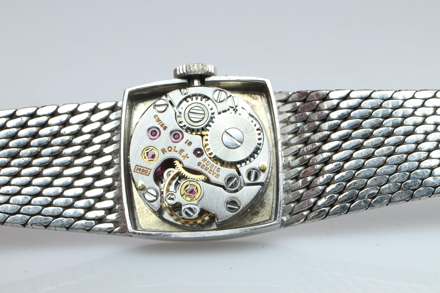 Genuine 18k Rolex Watch. ROLEX Precision 2628 Mechanical Windup. Ladies Rolex