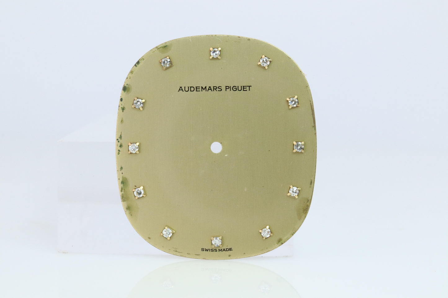 Audemars Piguet Dial. AP 2080 Movement Diamond Dial 25mm by 28mm Oval