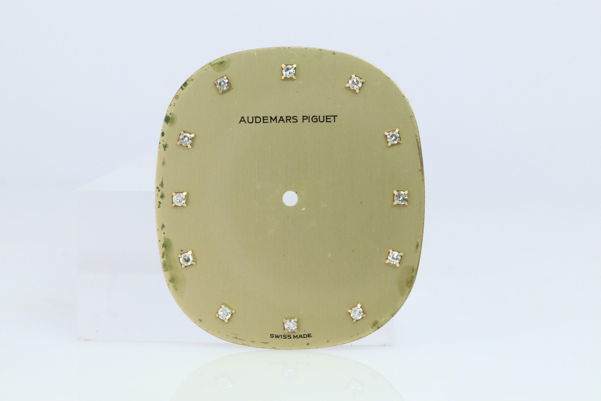 Audemars Piguet Dial. AP 2080 Movement Diamond Dial 25mm by 28mm Oval