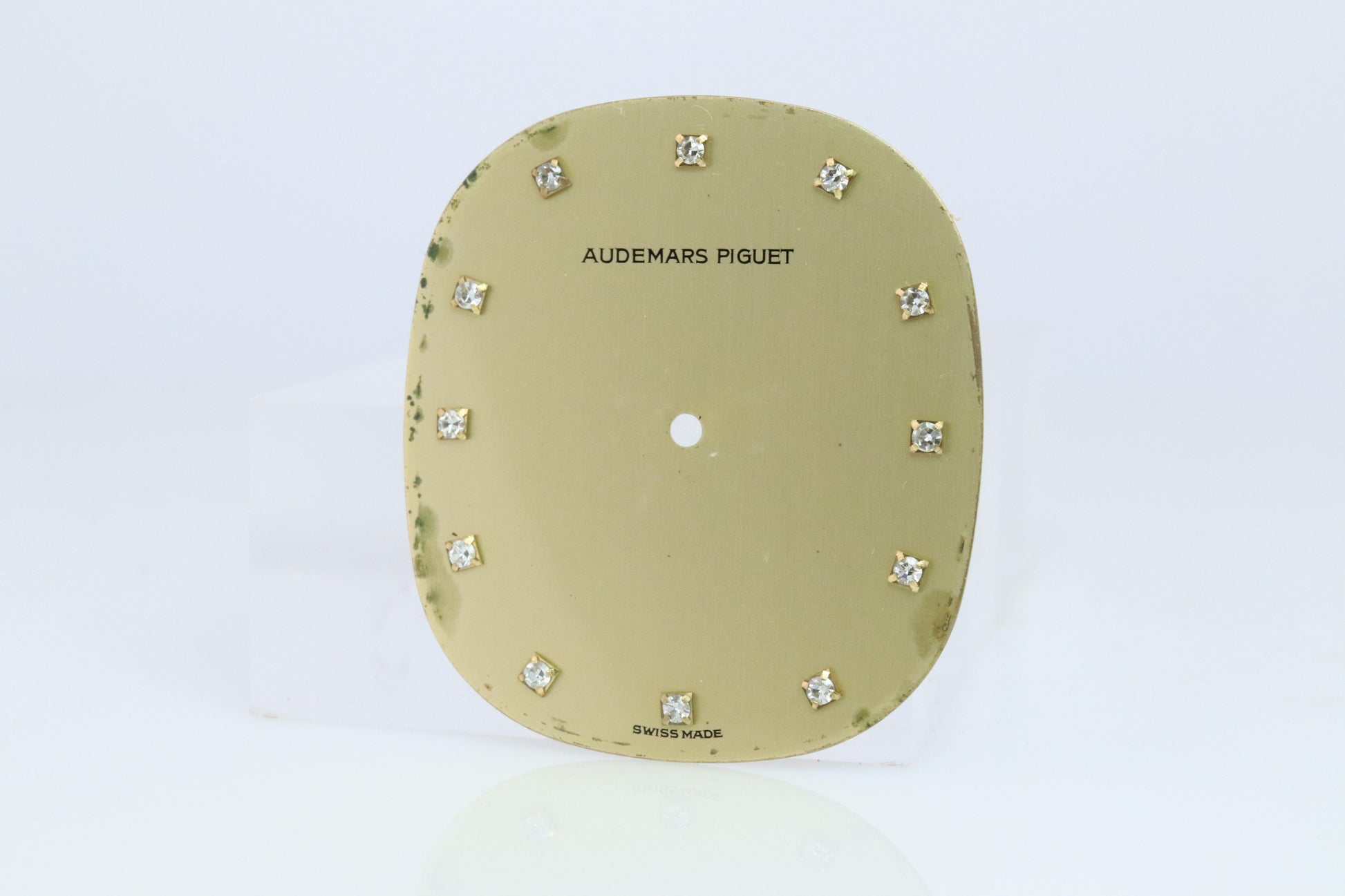 Audemars Piguet Dial. AP 2080 Movement Diamond Dial 25mm by 28mm Oval