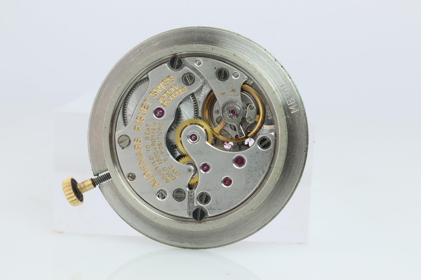 Audemars Piguet Movement. AP 2080 Movement Manual.