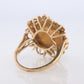 14k Gold Signet Ring with a 22k Dos Pesos Mexican Coin Bezel set.