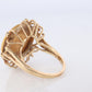 14k Gold Signet Ring with a 22k Dos Pesos Mexican Coin Bezel set.