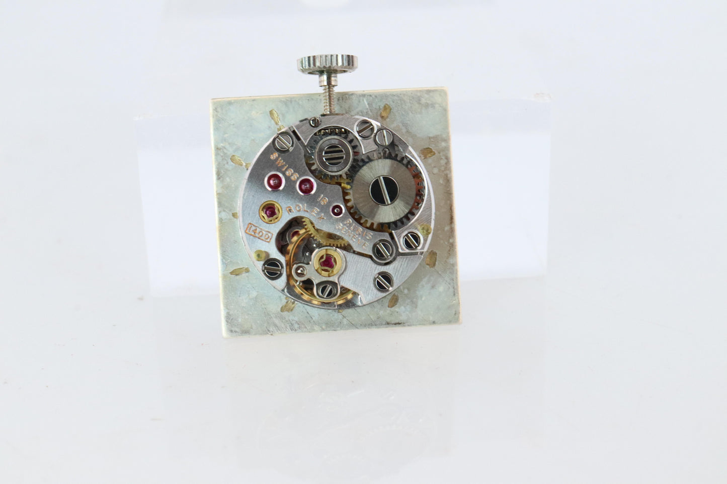 Genuine Rolex Watch. Diamond Bezel 1971 Ladies Manual ROLEX 2611 Precision