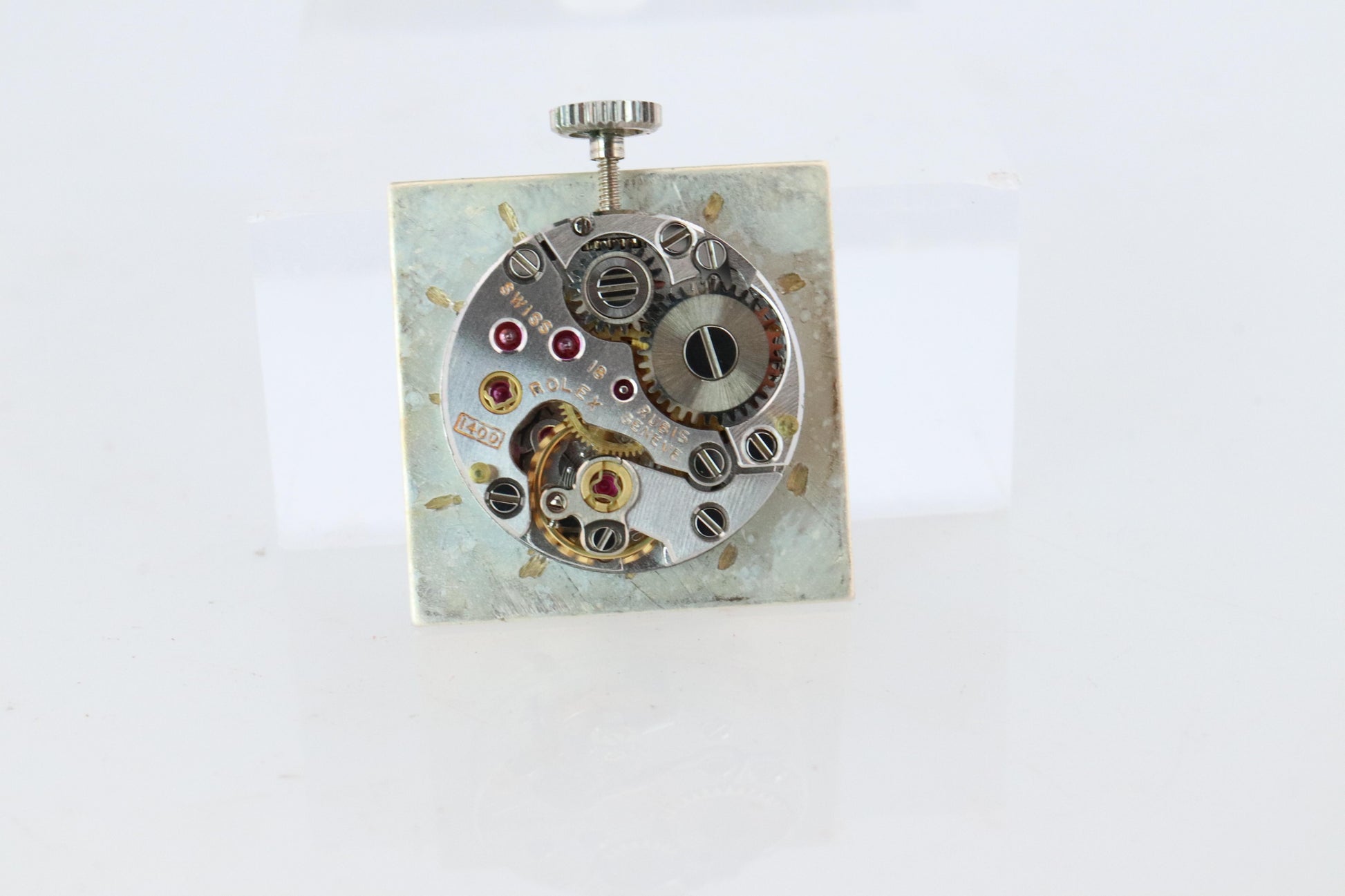 Genuine Rolex Watch. Diamond Bezel 1971 Ladies Manual ROLEX 2611 Precision